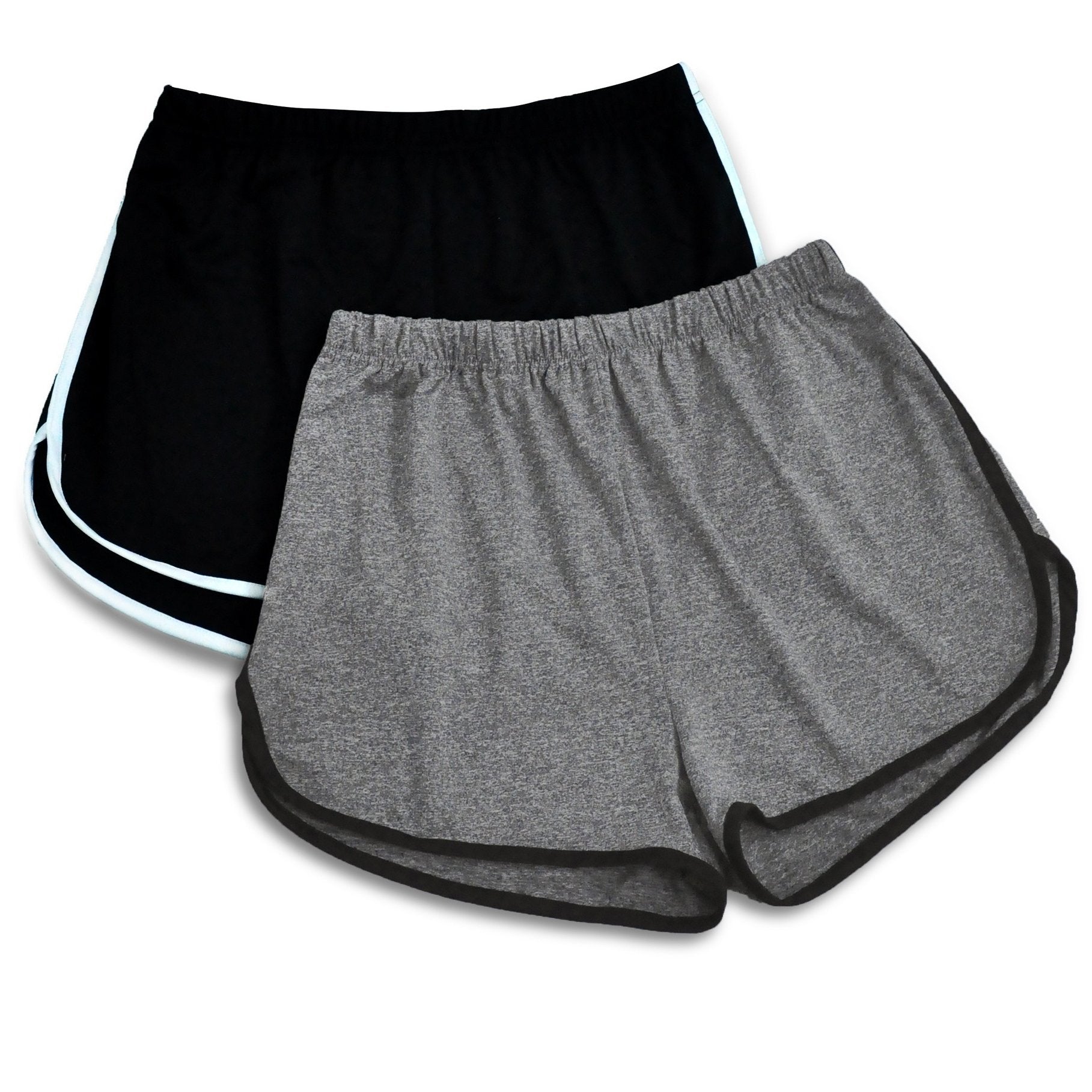 Женские брюки для сна большого размера в контрастных цветах, комплект из 2 шт.