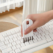 Multi-Purpose Cleaning Brush for Keyboard, Cup Lids, Bottle Caps, and Vents