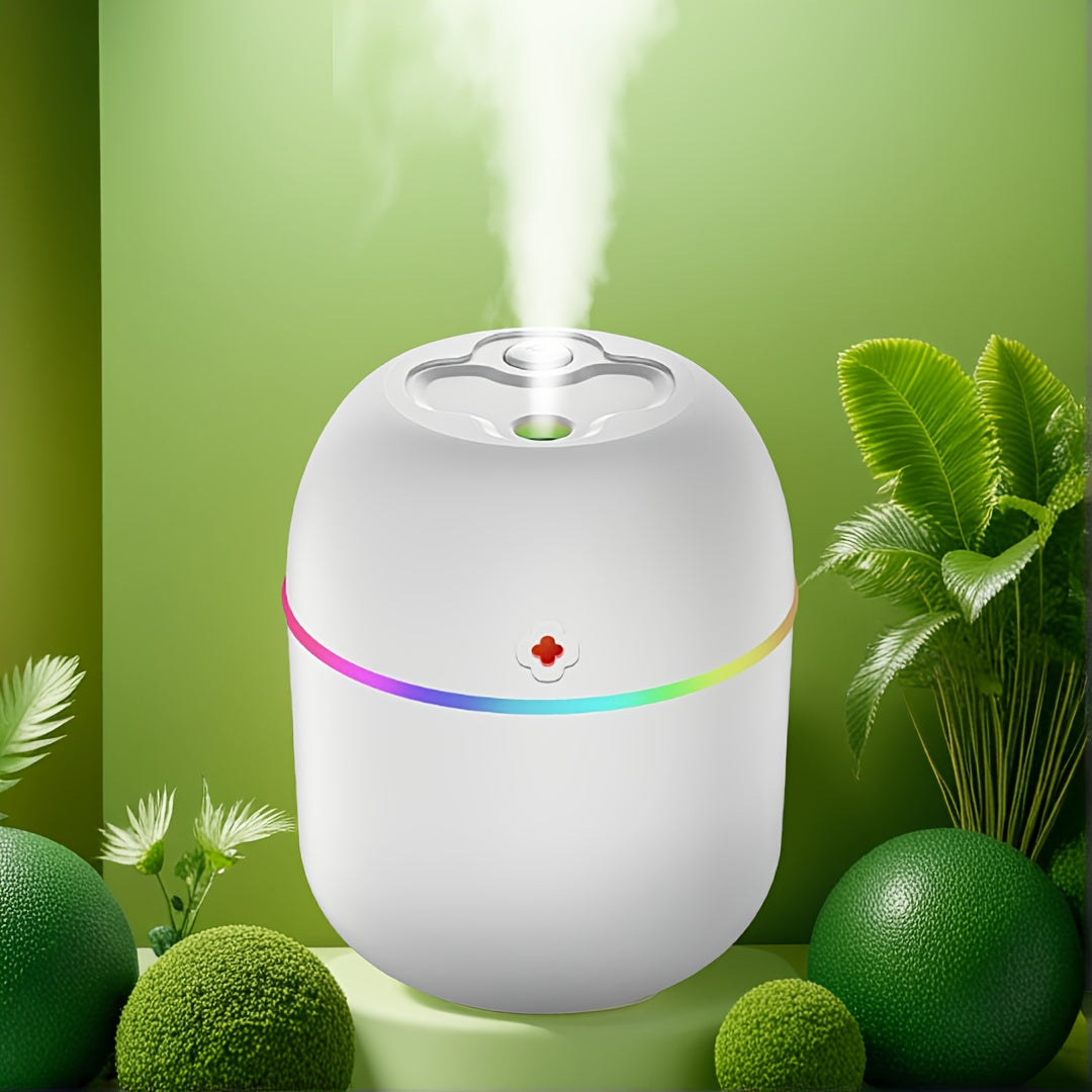 Aromatherapy Humidifier with Night Light for Bedroom Office Car USB Powered