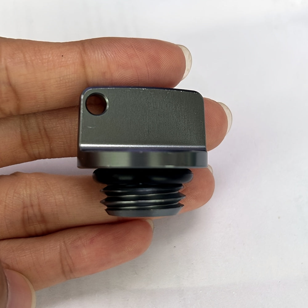 Motorcycle Oil Cap Multi-Color Metal Replacement for Engine Protection