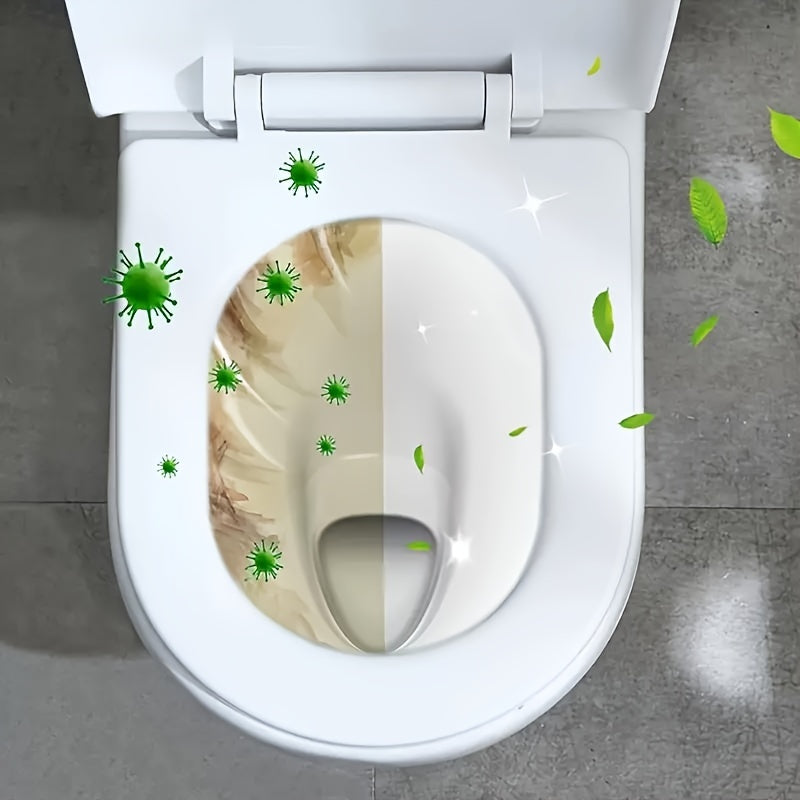 2 ta Magnit Tualet Tozalagichlar to'plami - toksik bo'lmagan, dog'siz tualet suv tanki uchun uzoq muddatli yechim. Zarur hammom tozalash materiallari.