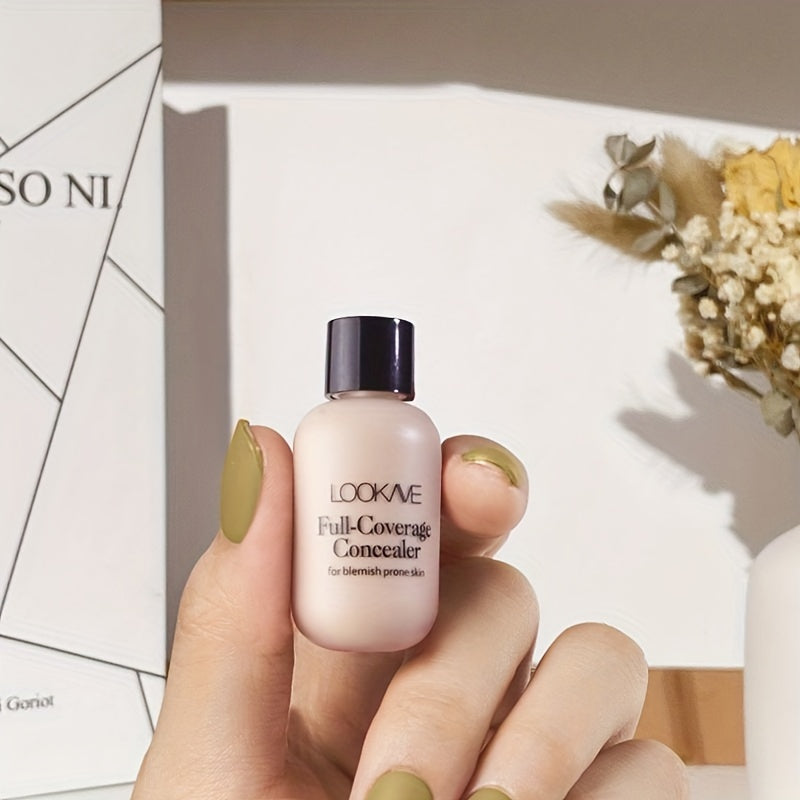 Corrector líquido mini para mujer de cobertura total para acné y ojeras tamaño de viaje