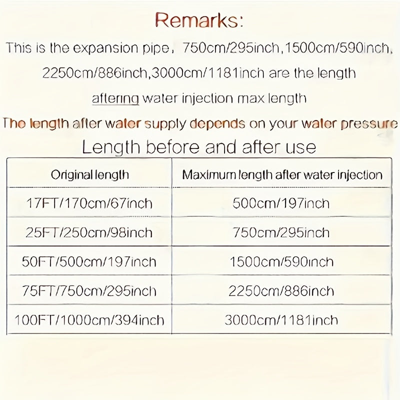 Расширяемый резиновый садовый шланг для полива и мойки автомобиля с универсальными соединителями