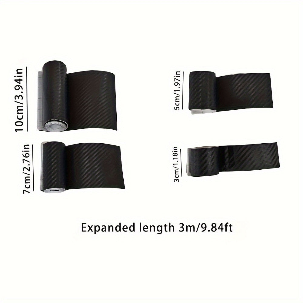 PVC Car Door Sill Protector Scratch-Resistant Interior Guard for Vehicles