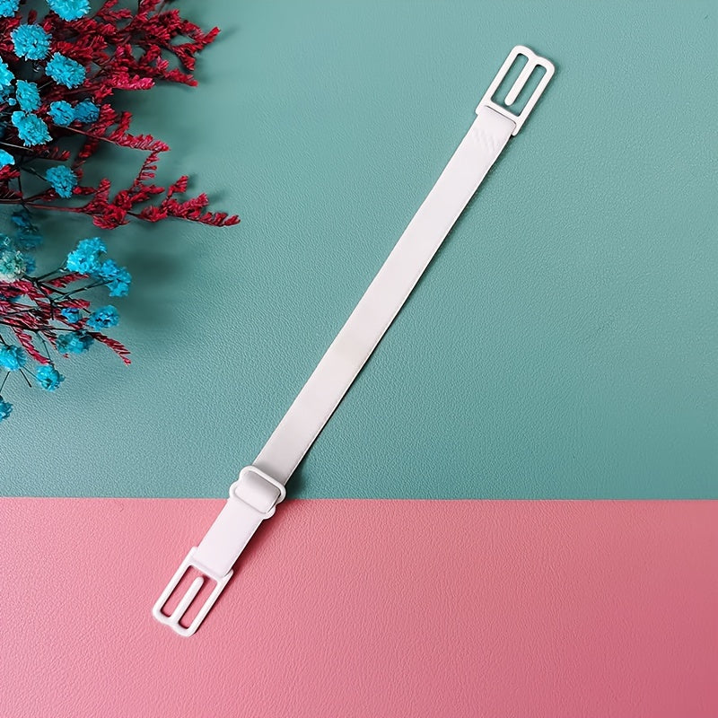 6 Pack Non-slip Elastic Bra Straps for Racer Backs Adjustable Polyester Lingerie Accessories