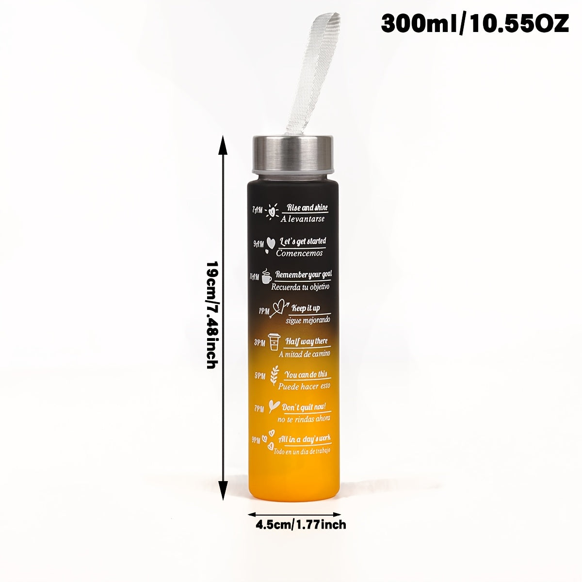 Durable Leak-Proof Sports Water Bottle 28oz and 10.5oz for Outdoor Fitness