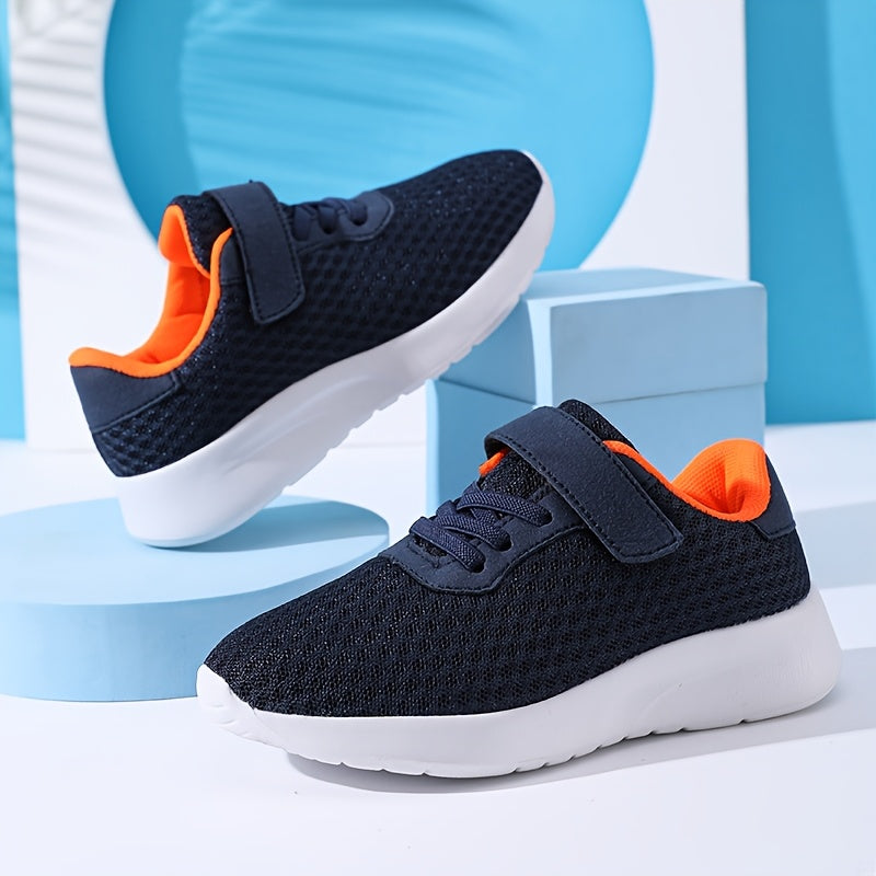 Ikki rangda, 28-40 o'lchamdagi Mesh Casual Sport Poyabzallari