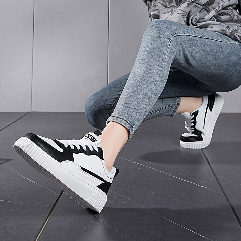 Women's Casual Sports Shoes, EVA Sole, Lace-Up, Low Top, All-Season