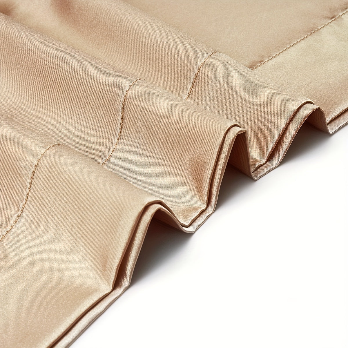 Juego de 2 fundas de almohada de satén de colores sólidos para dormitorio o sala de estar