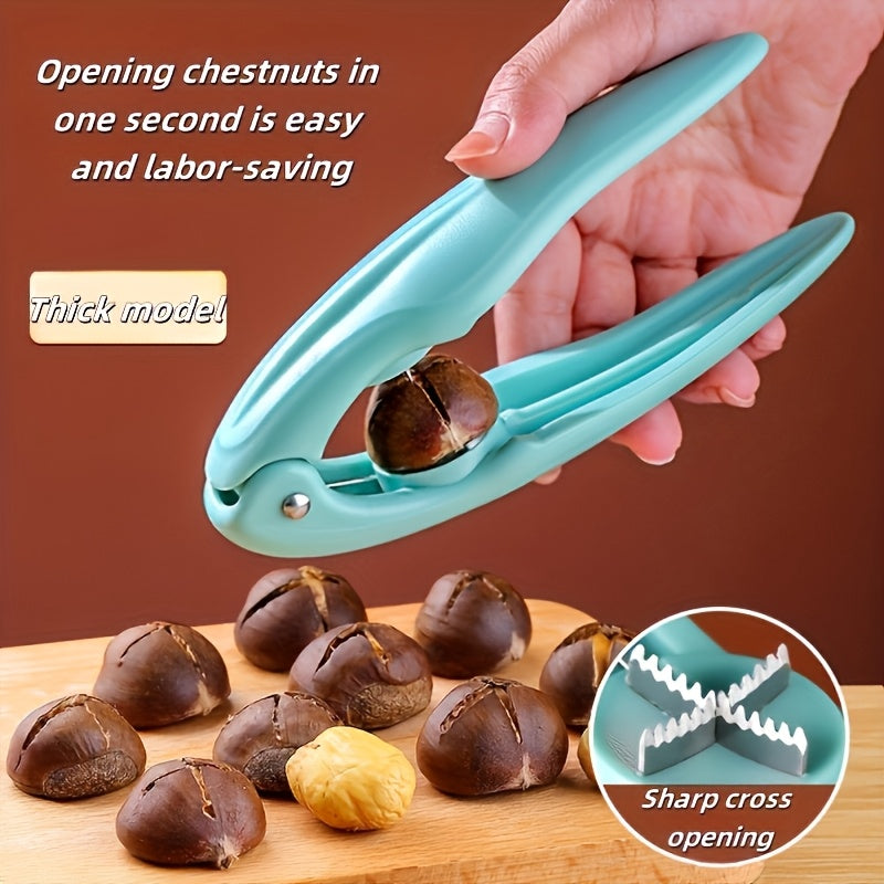 Durable Plastic Chestnut Opener Nut Cracker for Kitchen and Restaurant Use