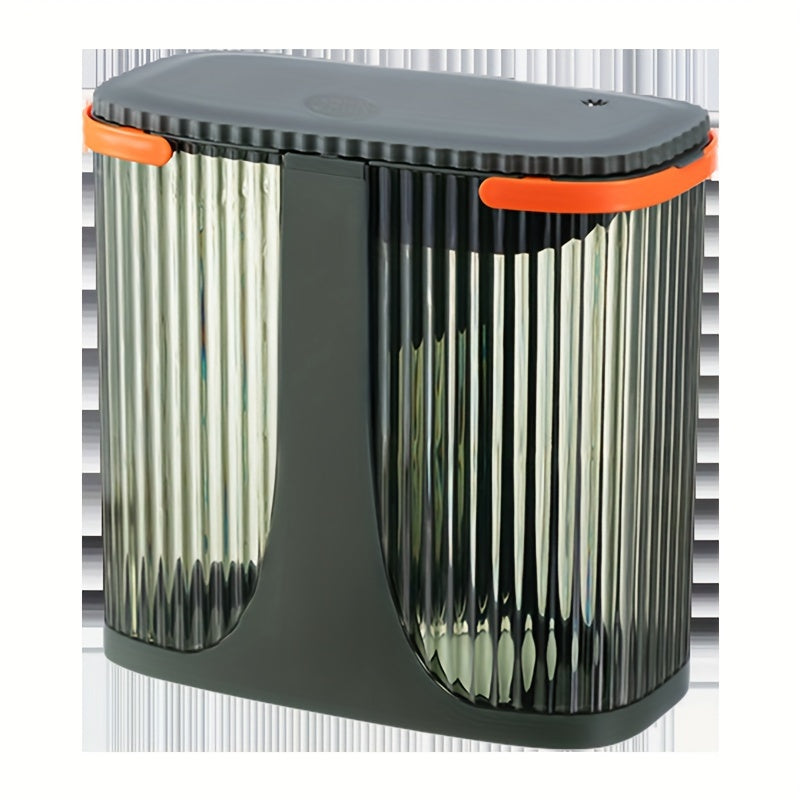 Ko'p funksiyali Choy Qoldiqlari Savati Filtr bilan - Shaffof, Yotoqxona va Mehmonxonada Uy Tozalash uchun Mukammal