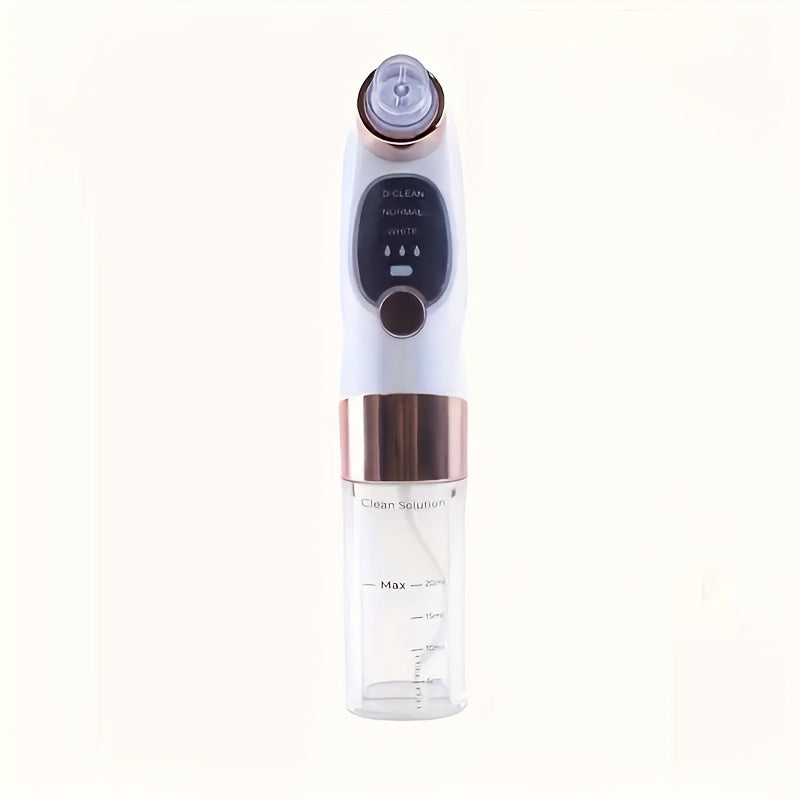 Removedor de puntos negros recargable por USB con circulación de agua y boquillas intercambiables