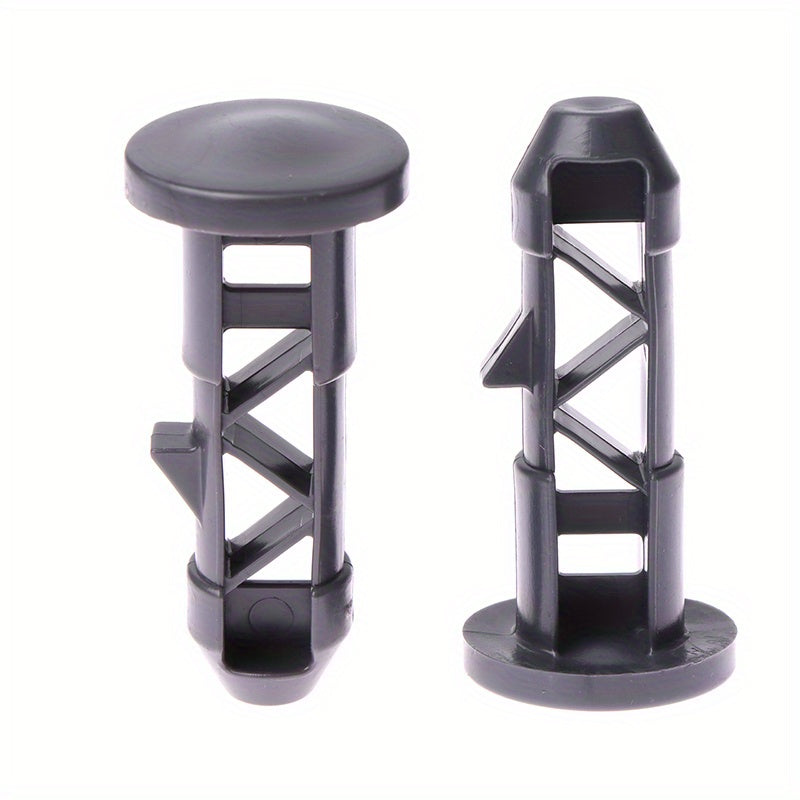 Turli o'lchamlardagi universal wheelie bin qopqog'lari uchun bardoshli plastmassa g'ildirak pinlari.