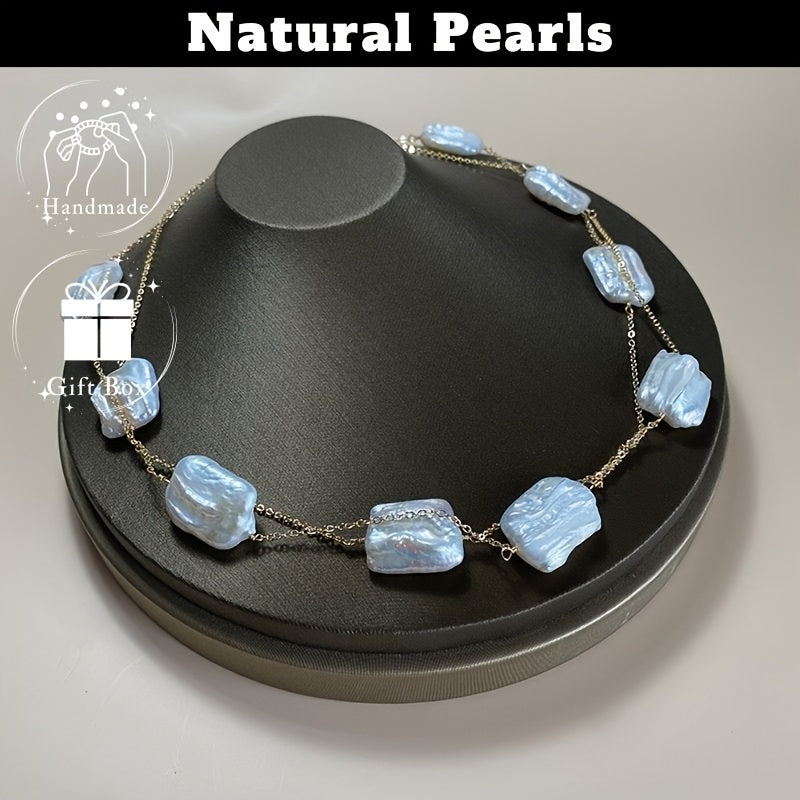 Zarif Uzoq Barokko Marvarid Bilaguzuk - Har qanday tadbir uchun zamonaviy va ko'p qirrali aksessuar, partiyalar va ta'tillar uchun ideal