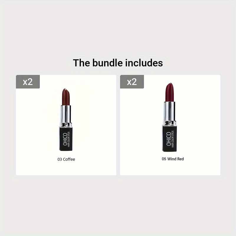 Yoshlar uchun vaqtinchalik soch bo'yog'i, toksik emas, oq qoshlar ustini yopadi