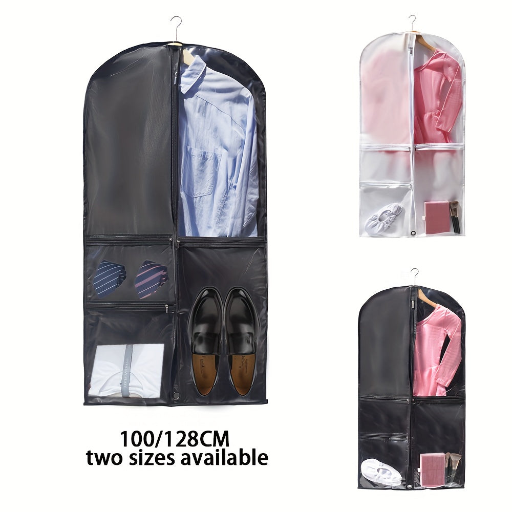 Large Garment Bag for Suits Dresses and Travel with Hanging Storage