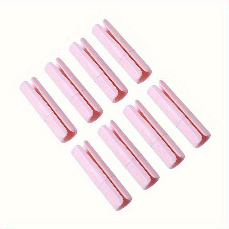 Set of 8 Adjustable Bed Sheet Straps Non-Fabric Green Fasteners for Bedding and Mattress Covers