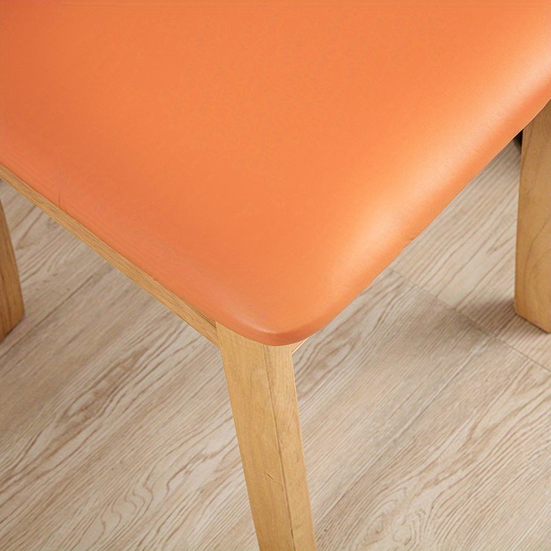 Waterproof PU Leather Seat Cover for Dining Room Chairs