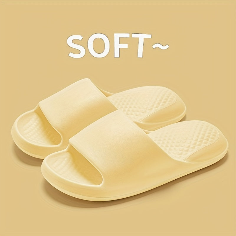 Uniseks EVA shippalari och oyoqli slip-on ichki tekis sandalki yozgi vannaxonasi poyabzali