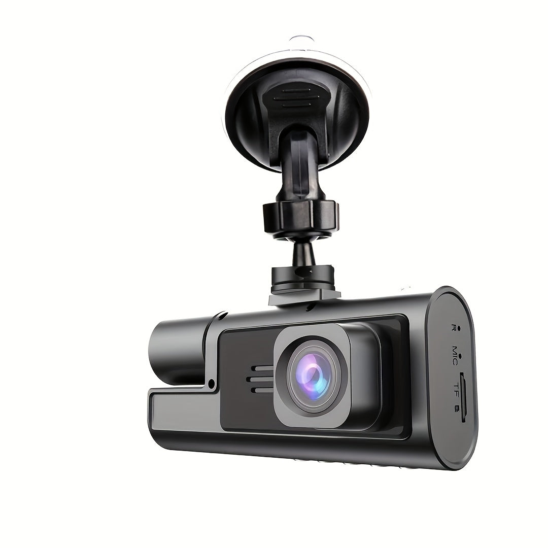 Car Front and Inside Dual Dash Camera 1080P HD Loop Recording