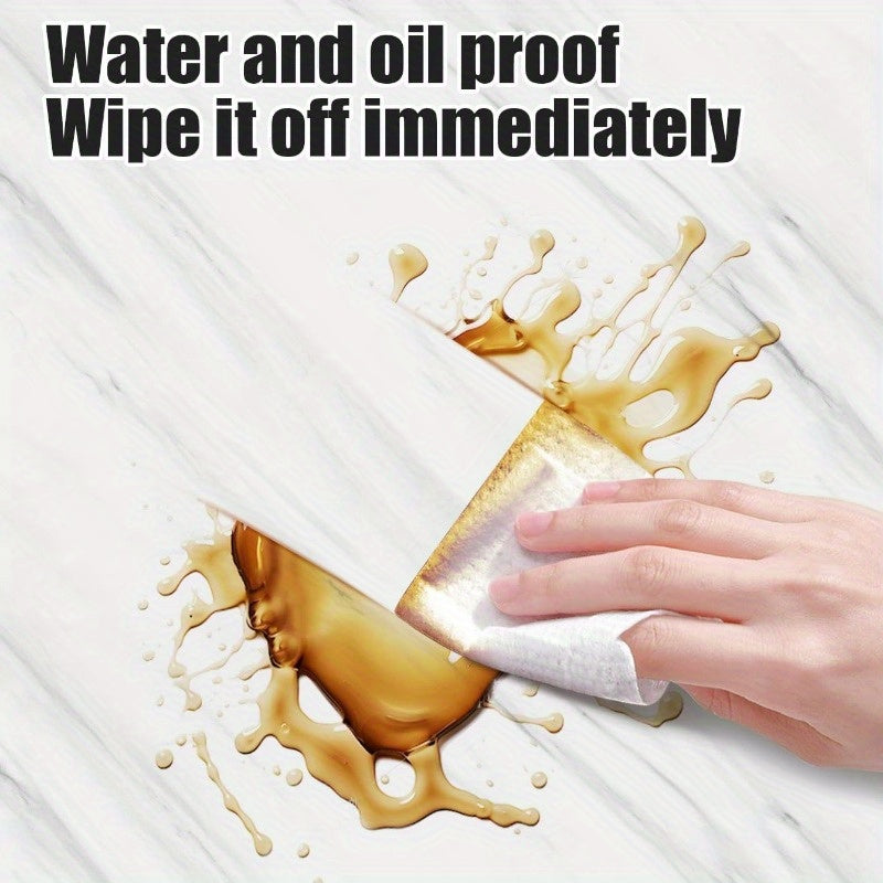 10 шт. мраморных панелей для стен с самоклеящимся водонепроницаемым покрытием для ванной комнаты, кухни, гостиной 29,97 см x 29,97 см