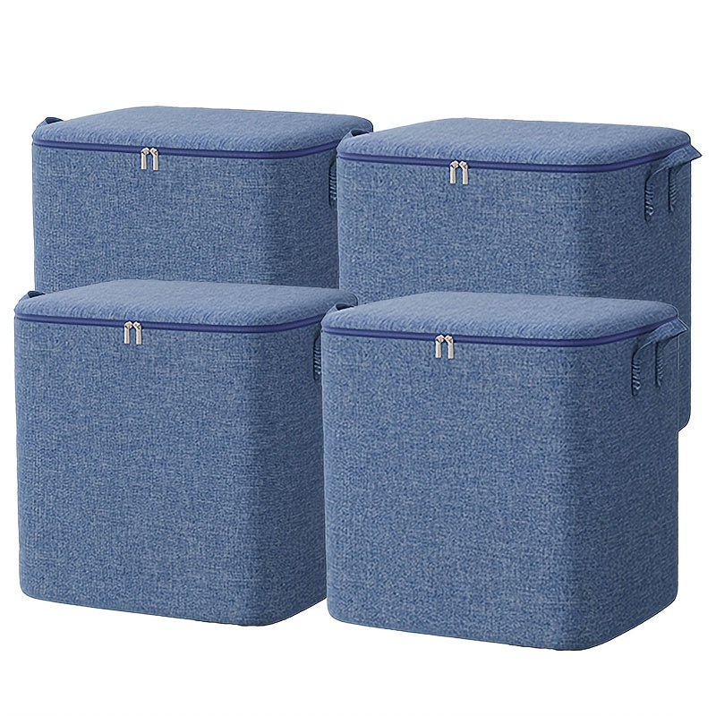 Suv o'tkazmaydigan mato saqlash sumkasi, katta kiyimlar tashkilotchisi, qopqog' bilan, 109.78L chang o'tkazmaydigan