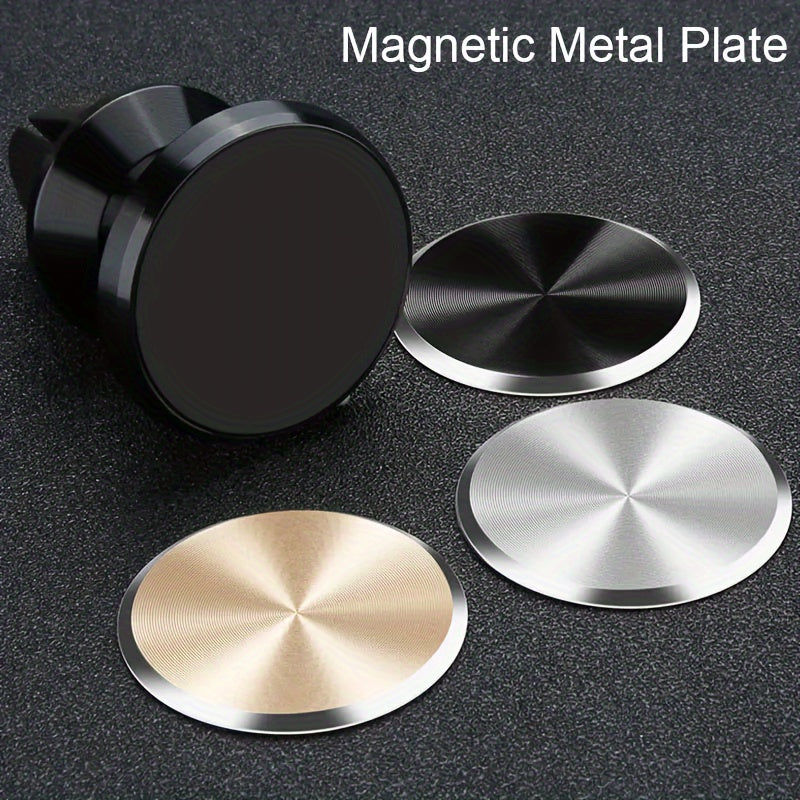 Soporte universal para coche con absorción magnética de piezas de hierro