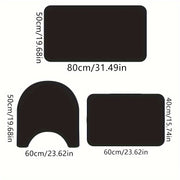 3-Donali yopishmaydigan diatomit hammom mato to'plami 1000gsm polyester to'rtburchak