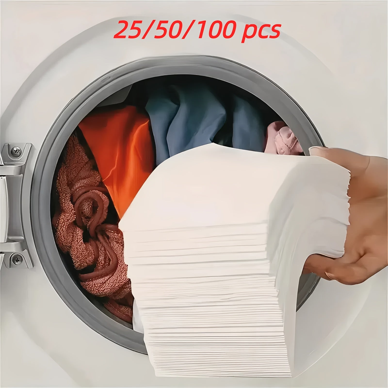 Laundry Color Catcher Sheets Pack of 25 50 100 Dye Transfer Prevention