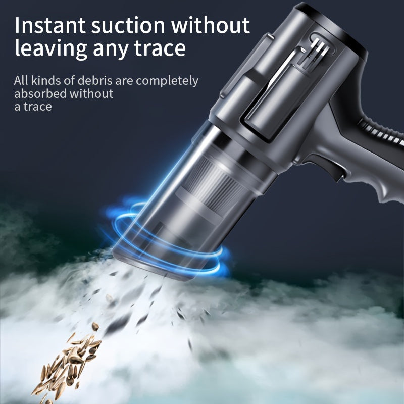 Handheld Car Vacuum Cleaner 12V Wired Mini Dust Cleaner with Powerful Suction