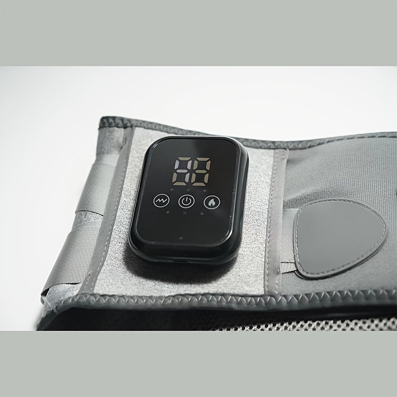 Uy va ofis uchun mo'ljallangan, orqa va charchoqni kamaytirish va chuqur dam olish uchun issiq vibratsiya padli portativ bel massajchisi. Qayta zaryadlanadigan litiy polimer batareyasi bilan USB orqali zaryadlash.