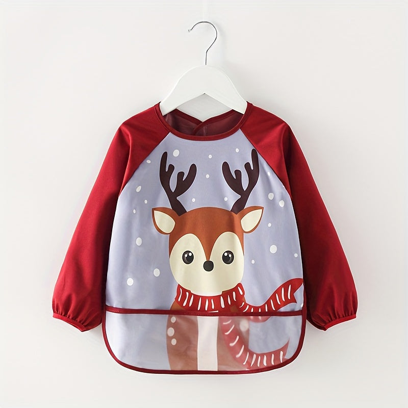 Waterproof Bib Apron for Mess-Free Home Feeding