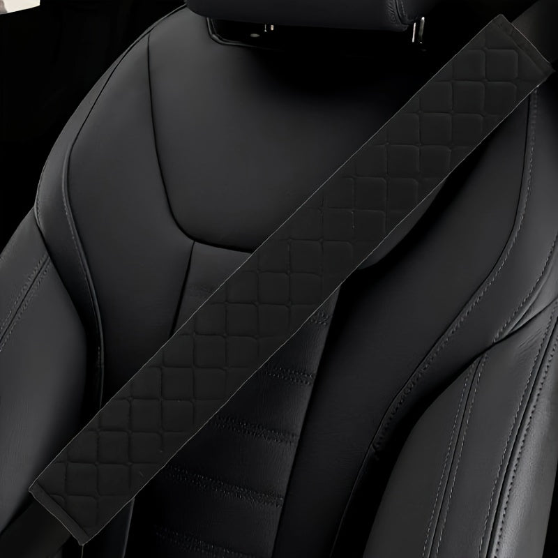 Universal Soft Fleece Seat Belt Shoulder Protector Wear-Resistant Breathable