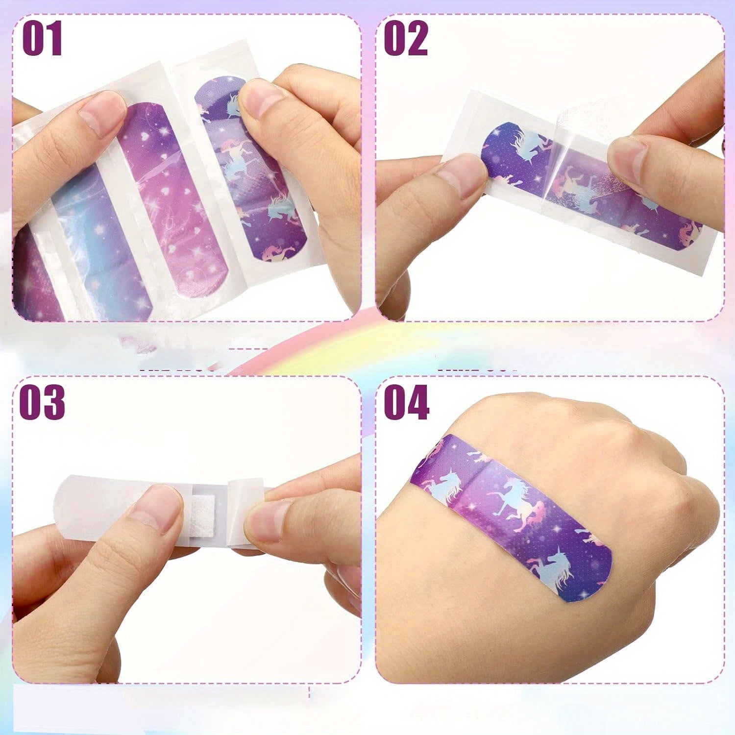 vendas de bandagens coloridas de sirena para dedos e knuckles