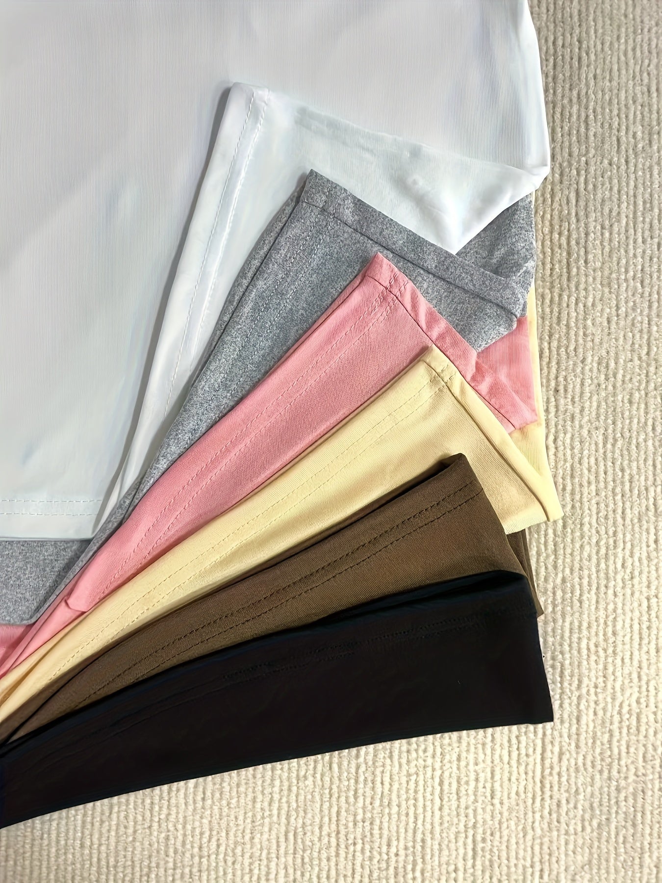 Plus Size Women Lace Trim Tank Tops 6 Pack Nylon Blend Camisoles