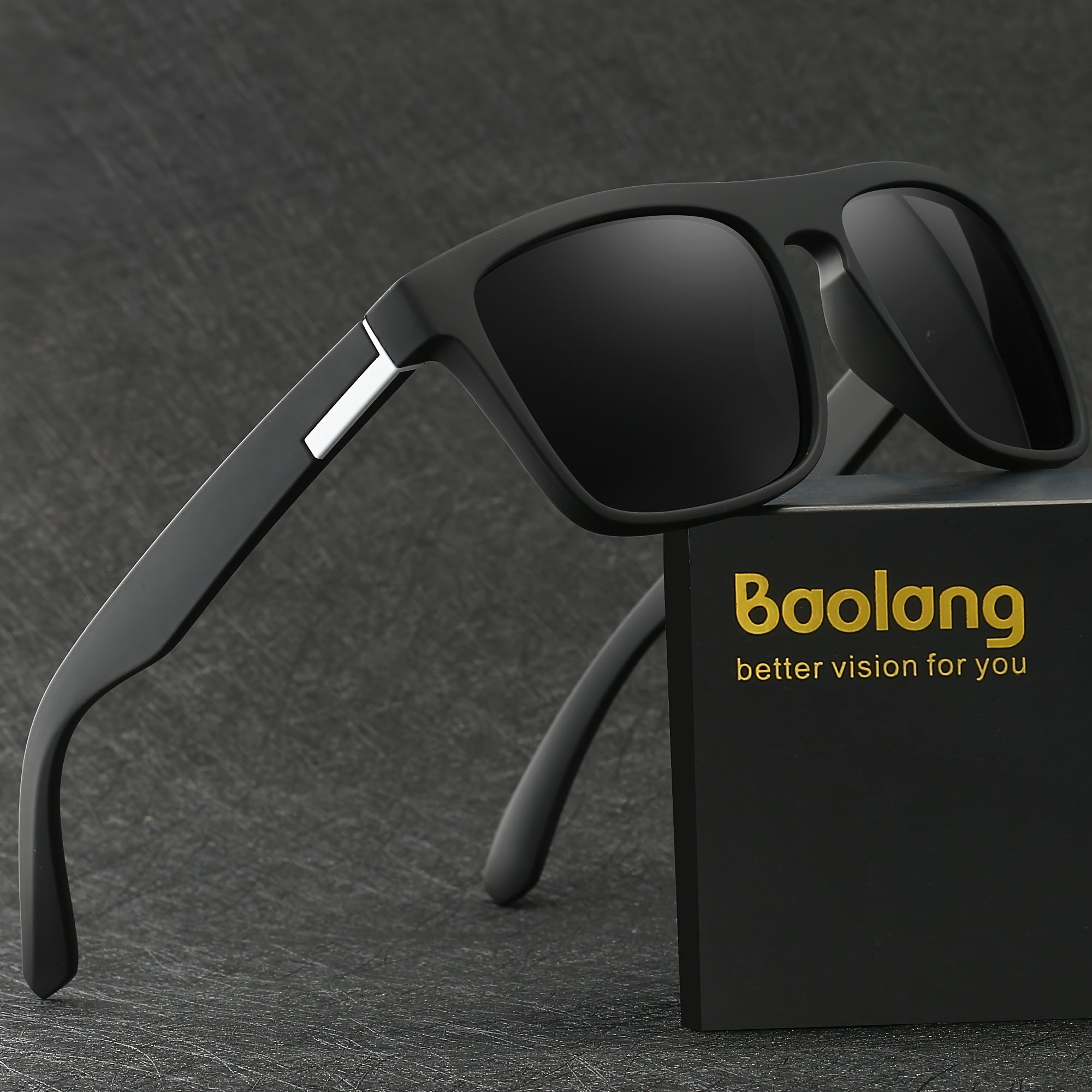 Unisex Square Polarized Sunglasses for Men and Women Casual Outdoor Sports Travel