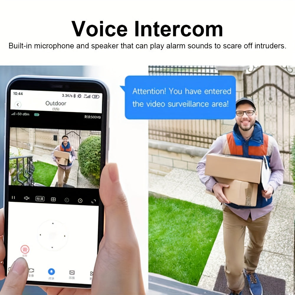 Indoor Security Camera 1080P Wireless Night Vision Motion Detection Two-Way Audio