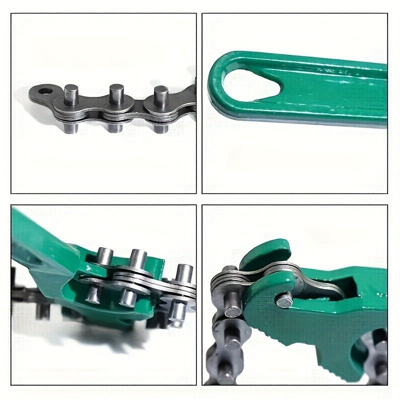 Heavy Duty Chain Wrench Tool Adjustable Steel Spanner for Oil Filter and Pipe Fittings