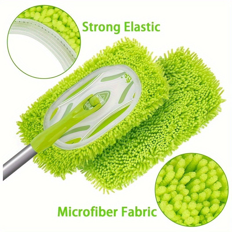 Superfine Fiber Wet Mop Pads Reusable Dry Sweeping Cloths for Floor Cleaning