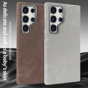 Magnetic Phone Case for Samsung Galaxy S24 Ultra Wireless Charging Polyester Fiber