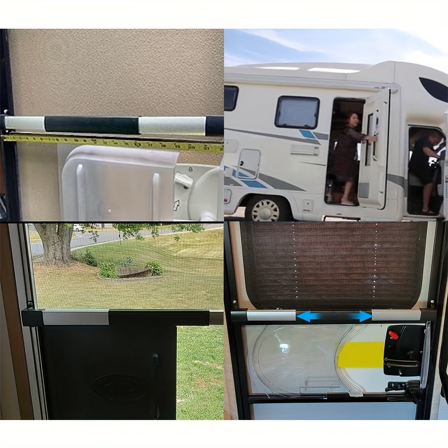 RV Screen Door Crossbar Handle Adjustable Grip Safe Anti Slip for RVs Campers