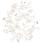 Bridal Headpiece for Weddings with Crystals Faux Pearls Hair Vine Accessories for Women