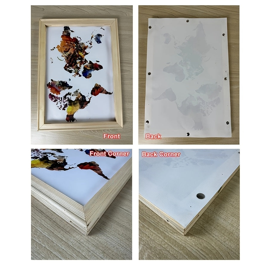 Solid Wood Canvas Picture Frame for Diamond Oil Paintings Wall Art 16x20