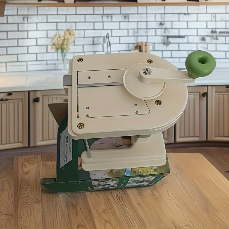 Multi-Functional Manual Vegetable and Fruit Slicer with Adjustable Thickness and Non-Slip Handle