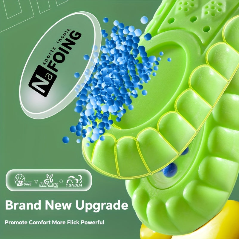 Unisex 4D Cloud Sport Insoles Air Cushion Shock Absorption Breathable