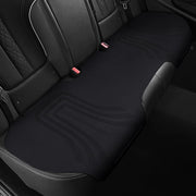 Car Seat Cushions Breathable Saddle Pads for EV Rear Seats Black