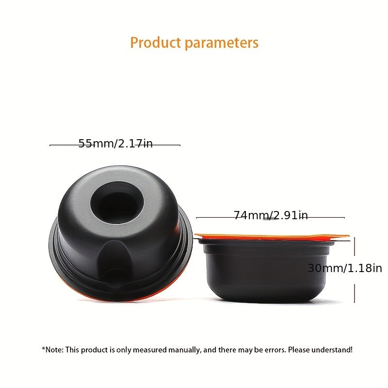 Silicone Qahva Kapsulasi Bir martalik, Espresso mashinalariga mos keladi