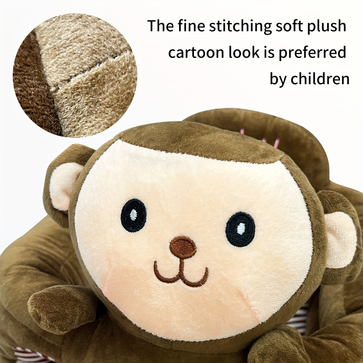 Kids Sofa for Sitting Posture Backrest Cute Design Room Decor