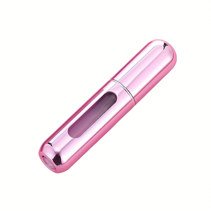 Uniseks alyuminiy yulduz shaklidagi sayohat uchun parfyum shishasi 5ML mini portativ spreyi