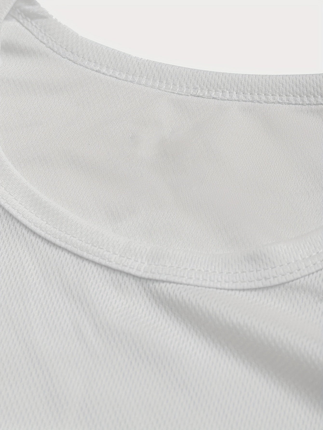 Men's Quick-Dry Running T-Shirts Short Sleeve Lightweight Polyester Black 5 Pack